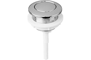 ARMYJY Bouton poussoir pour toilettes, bouton de chasse d'eau de 38 mm, bouton de réservoir d'eau, pièce standard pour salle de bain
