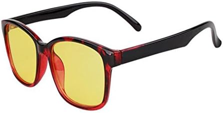 Yefree Blue Light Blocking Glasses Computer Glasses Anti-UV Anti-fatigue Retro Clear Lens Glasses