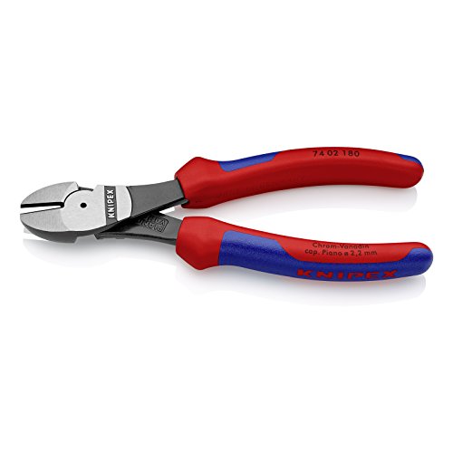 Knipex 74 02 180 – Kraft-Seitenschneider für 20 % Kraftersparnis, 180 mm - 2