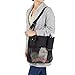 33*35cm Waterproof Multi Function Adjustable Strap Kids Snacks Bottle Tissue Hanging Pouch Pockets Pram Hanging Pallet Pushchair Buggies Stroller Caddy Handlebar Organizer Mesh Storage Bag (Black)