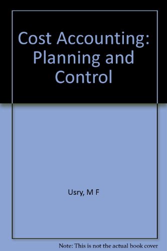 Preisvergleich Produktbild Cost Accounting: Planning and Control