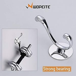 Wopeite Percha Baño Sin Taladro Gancho Toalla Adhesivo Para Pared