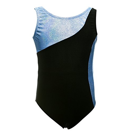 BOBORA Kids Girls Gymnastics Leotards Ballet Dance Wear Tank Bodysuit Tops Costumes 3-12Years