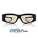 Produktbild 2x 3D Active Shutterbrille für 3D Beamer - "Wave Xtra series" - Full HD 1080p - Universal DLP-Link 3D Brillen kompatibel mit alle DLP projecktoren