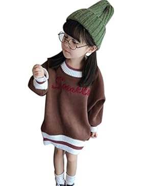 Kinderkleidung URSING Kleinkind Kinder Baby Mädchen Lange Ärmel Brief Drucken Pageant Party Prinzessin Kleid Babymode...