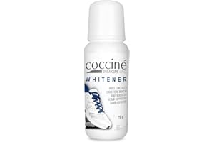 C COCCINÉ Coccine - Whitener I Sbiancante per scarpe da ginnastica I Lucido per scarpe bianco I Pulizia della suola I Rinnovamento della pelle bianca I Per scarpe da ginnastica bianche I 75 gr