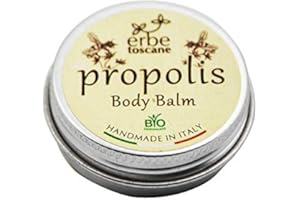 ERBE TOSCANE Unguento BIO Propoli – Ottimo per Viso, Collo e Décolleté – Puro Concentrato di Natura – Prodotto a mano in Toscana (10 ML)