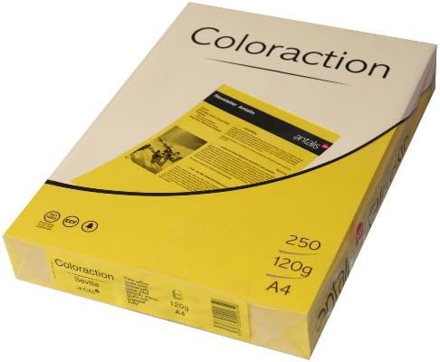 Image Coloraction Dark Yellow (Sevilla) A4 210x297 120gm2 fsc4 250sh/RM 5rm/BX