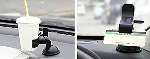 haodou supporto 360Â supporto del telefono cellulare supporto da auto per parabrezza auto parabrezza supporto universale per Samsung S8/S7Â Edge, iPhone 7/6S/6/SE/5S/5Â e altri smartphone