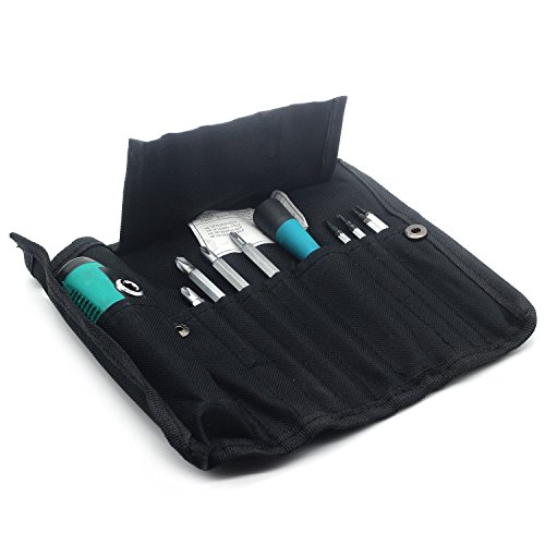 e-durable Magnetischer Schlitz & Phillips & Pentalobe-Schraubendreher Kit Multifunktions-Elektronik Schraube Treiber Repair Tools Set für Handy, Tablet, PC, MacBook und andere Haushaltsgeräte - 7