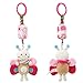 Price comparison product image Hemore Baby Cartoon Animal Hanging Ornaments Wind Chime Toy for Newborn Infant Plush Rattle ToysBeers Health Baby Care
