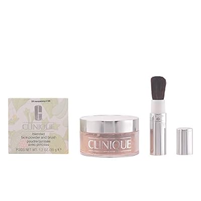 Clinique Poudre pour le visage BLENDED et brosse-04 transparence 35 gr