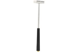 Zyyini Młotek do bransolety, przenośny, dwustronny młotek do naprawy bransoletek, z antypoślizgowym uchwytem, łatwy uchwyt, zestaw narzędzi do zegarmistrzów