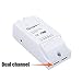 Produktbild SUPERLOVE Sonoff WiFi Switch Dual/Single Channel-Funkfernbedienung mit elektrischem Anschluss für Haushaltsgeräte, die mit Alexa DIY Your Home über das iPhone Android App kompatibel ist