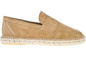 ABARCA Espadrilles pour hommes Mocassins décontractés Été en cuir et jute Chaussures artisanales
