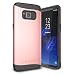 Produktbild Galaxy S8 Plus Hülle, Samsung Galaxy S8 Plus Stoßfeste Schutzhülle Case Tasche [Infinity Series] Schützende Hardcase - Rosegold