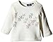 TOM TAILOR Kids Baby Girls basic theme sweatshirt/510 Sweatshirt, Grey (cloud Dancer 2067), 3-6 Months (Manufacturer size: 68)