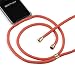 Produktbild NECKLACY Handykette Handyhülle zum Umhängen - für iPhone XR - Case/Handyhülle mit Band zum Umhängen - Trageband Hals mit Kordel - Smartphone Necklace - durchsichtiges Case