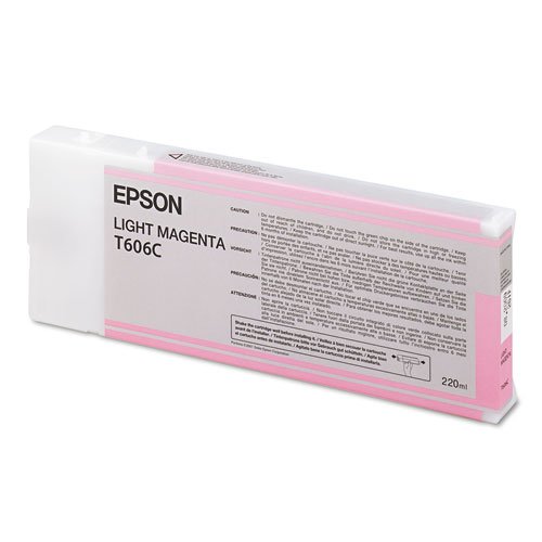 Epson T606C Cartouche d'encre d'origine 1 x magenta clair