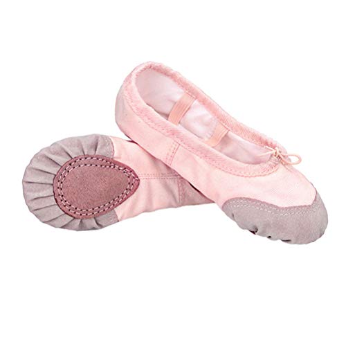 Preisvergleich Produktbild SUPVOX Ballett Tanzschuhe Kinder Erwachsene Ballettschläppchen Gymnastikschuh Spitzenschuh Größe 36