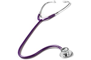 TIMESCO/MERLIN MEDICAL Purple Lightweight Dual Head Medical Stethoscope