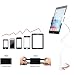 Produktbild Handy-Halterung mit Schwanenhals, Universal-Ständer, 360 ° flexibel, Lazy Arm Halterung, Klammer Halterung, Bett, kompatibel mit 11,4-25,7 cm Pad Air Pro Mini, Phone Xs Max XR X 8