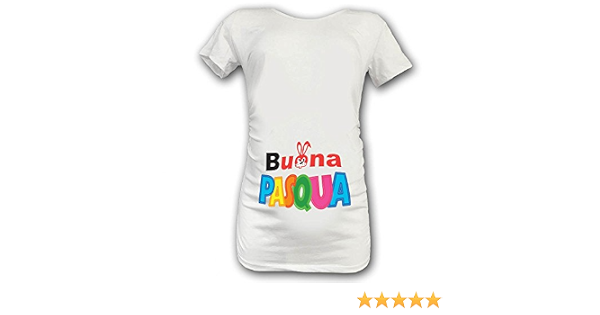 T Shirt Maglia Premaman Idea Regalo Pasqua Uovo Buona Pasqua : Amazon.it:  Abbigliamento