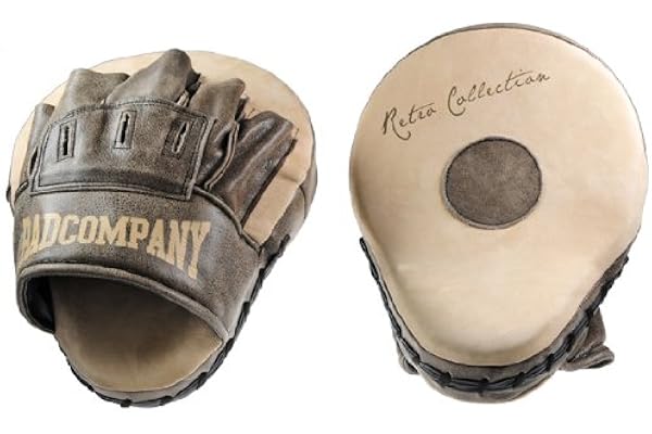 Bad Company Retro kohud handmadrasser I kampsportmadrasser i retrodesign I läderboxningsspraser för boxning