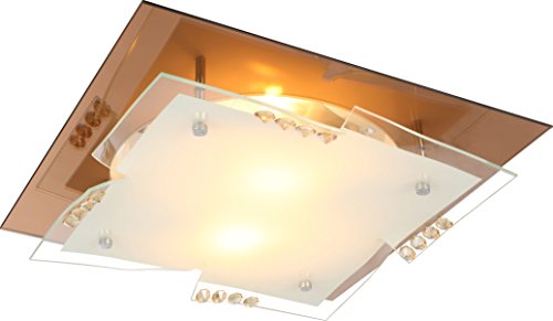 Preisvergleich Produktbild Traditionelle Deckenleuchte Weiß Globo 48084-2