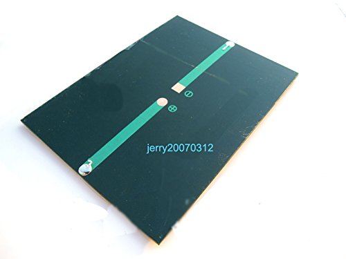 Zimo® 5V/6V Mini Solar Panel Ladegerät Solarmodul DIY Batterie Solarzelle zur Aufladung in verschiedenen Mustern zum Auswahl (6V/1.1W/200mA) - 2