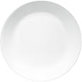 Corelle Dinnerware Set (4pc Set, Winter Frost White)-Set for 4 | Includes 4 x Side Plates | 80% Recycled Glass | 3 X More Durable, Half the Space & Weight of Traditional Ceramic