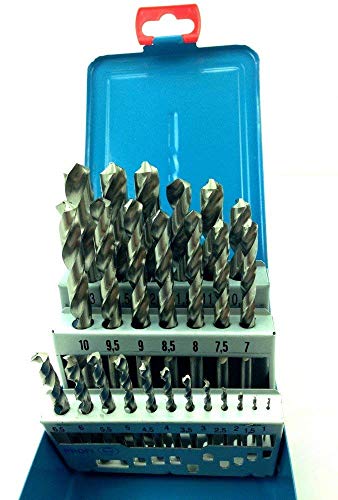 Famag HSS-G Bohrerkassette 25-teilig 1-13mm, 0,5mm steigend