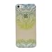 Produktbild Lonchee iPhone 5 5S 5G / iPhone SE Hülle,Bunte Muster Weich TPU Handy Hülle Durchsichtig Transparent Etui Cover Case Protective Shell Soft Schutzhülle Telefon Kasten für iPhone 5 5S 5G / iPhone SE – Grüne Maske