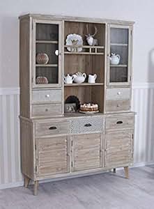 Vintage Buffet Bufferschrank Küchenschrank Geschirrschrank Anrichte