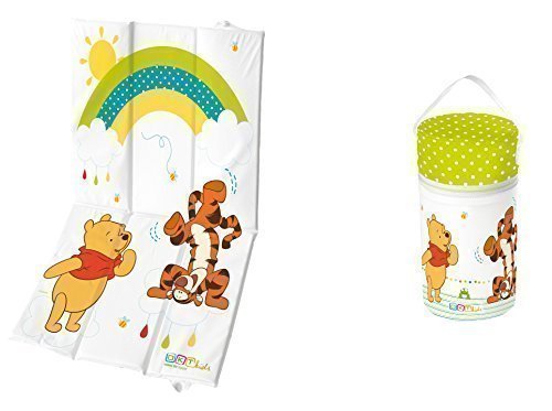 Preisvergleich Produktbild 2er Set Reise - Wickelauflage + Warmhaltebox XXL Winnie Pooh weiß