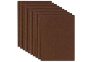 DTTRA Lot de 10 plaques en feutre avec adhésif 3M pour patins de meubles et protection du sol, à découper selon la forme de votre choix (20 cm x 15 cm x 5 mm)