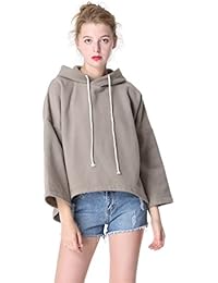 WanYang Mujeres Blusa Hoodie Tops Sudaderas Con Capucha Manga Larga Sweatshirt Tops Pullover Mas Cashmere