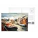 Produktbild Red House Boat, Amsterdam, 1999 (oil on.. - Postkarten (8er-Packung) - 15,2x10,2 cm - Beste Qualität - Standardgröße