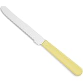 Arcos Table Knives &ndash; Nitrum Stainless Steel Blade 110 mm &ndash; Ergonomic Polypropylene Handle &ndash; Ideal for Dining Rooms &ndash; Cream Co