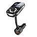 Produktbild NAttnJf HY90 Auto Bluetooth MP3 Player Freisprechen QC3.0 Ladegerät UKW Sender für iPhone XS Max XR X 8/7/6/6 s Plus Samsung Galaxy S5 / S6 / S7 / S8 / S9 Hinweis 9 8 Huawei LG Black