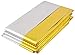 Produktbild Iso Trade Rettungsdecke 210x140cm Gold/Silber Notfalldecke Rettungsfolie Wärme Erste Hilfe 5209