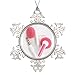 Produktbild DKISEE Tree Branch Decoration Just Dance House Decor Ideas 3 inches Aluminum Metal Christmas Ornament Keepsake