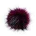 Produktbild serliy DIY Kunstpelz Pom Pom Ball Pelz Pom Poms für Hüte Schuhe Schals Tasche Pompons Keychain Charms Stricken Hut Zubehör