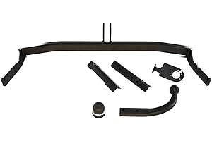 STEINHOF Anhängerkupplung für Nissan Note 1 I E11 starr mit universalem E-Satz 13-polig