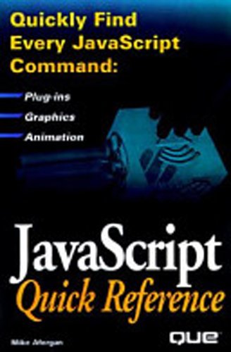 Javascript Quick Reference by Darnell, Rick (1996) Taschenbuch