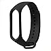 Produktbild Mode Anti-verlorene Silikon Ersatz Armband Armband Armband Armband Smart Band Zubehör für Xiaomi Xiao Mi Band MiBand 3 Schwarz