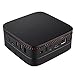 Produktbild Umax U-Box J34 Mini PC Black / Intel Celeron J3455 1.5GHz Quad-Core / 4GB RAM / 32GB SSD / 2.5" HDD slot / 5x USB / WiFi / GBit LAN / HDMI / Windows 10
