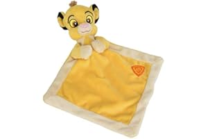 Doudou Simba Il Re Leone Piatto 17 x 17 cm - Peluche - per Disney - Bambino e Bebe - Ragazza Ragazzo - Regalo Nascita - Nuovo