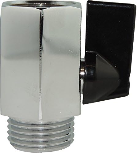 High Quality Metal Shower Head Shut-Off Valve with Metal Handle - Water on Off Flow Control