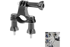 Digicharge Support de Guidon de vélo/kit de Montage seatpost Pole vélo Compatible avec Gopro Hero12 Hero11 Hero10 Max Hero9 / DJI Osmo Action 3 / Insta360 One/Akaso Hero 12 11 10 9 8 7 6 HD